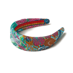 Gekleurde haarband van Hermès
