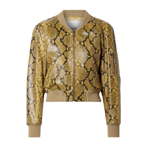 Isabel marant snake effect leren jacket