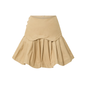 Minirok in kaki kleur van Sandro