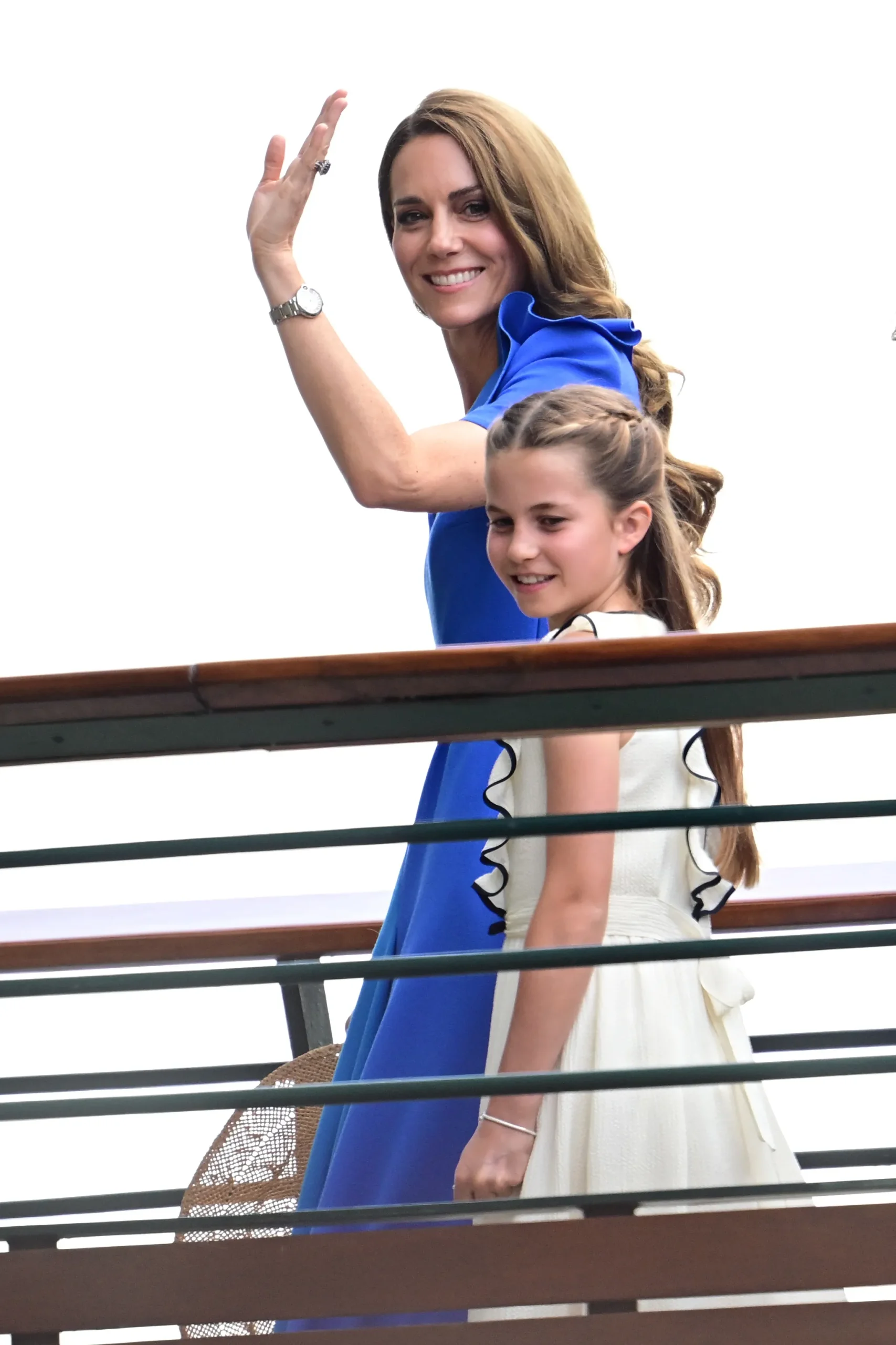 Prinses Kate met prinses Charlotte Wimbledon 2025