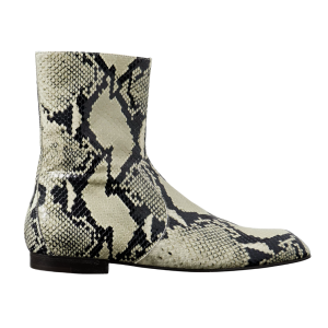 khaite enkellaars met snake effect