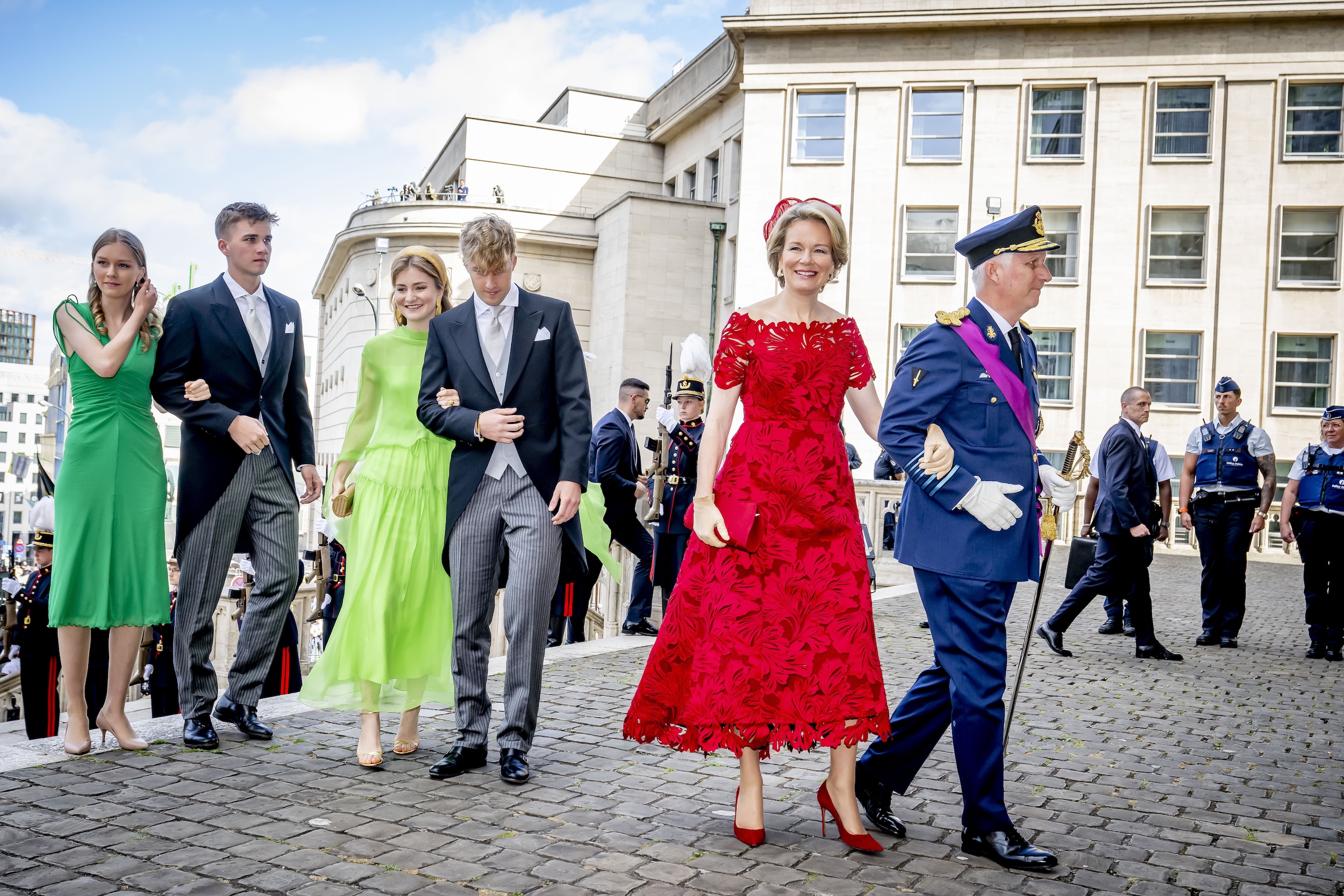 Belgische Koninklijke Familie 2025 Nationale Feestdag