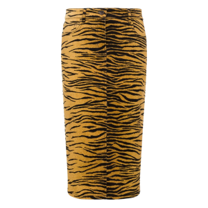 Moschino jeans kokerrok print