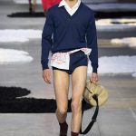 Peeptoe loafers bij Prada