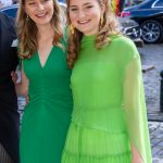 Prinses Eléonore met prinses Elisabeth