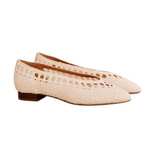 Raffia ballerina's van Sézane