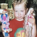 Stijn de Vries als kind