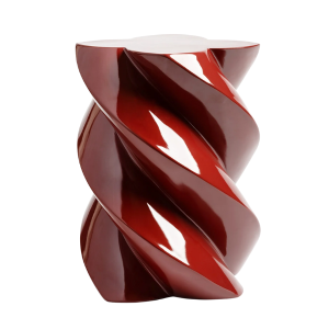 rode bijzettafel, nachtkastje