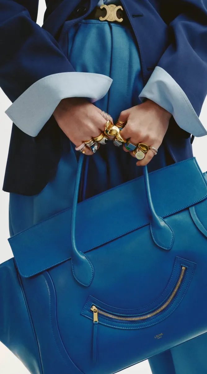 De New Luggage-tas van Celine