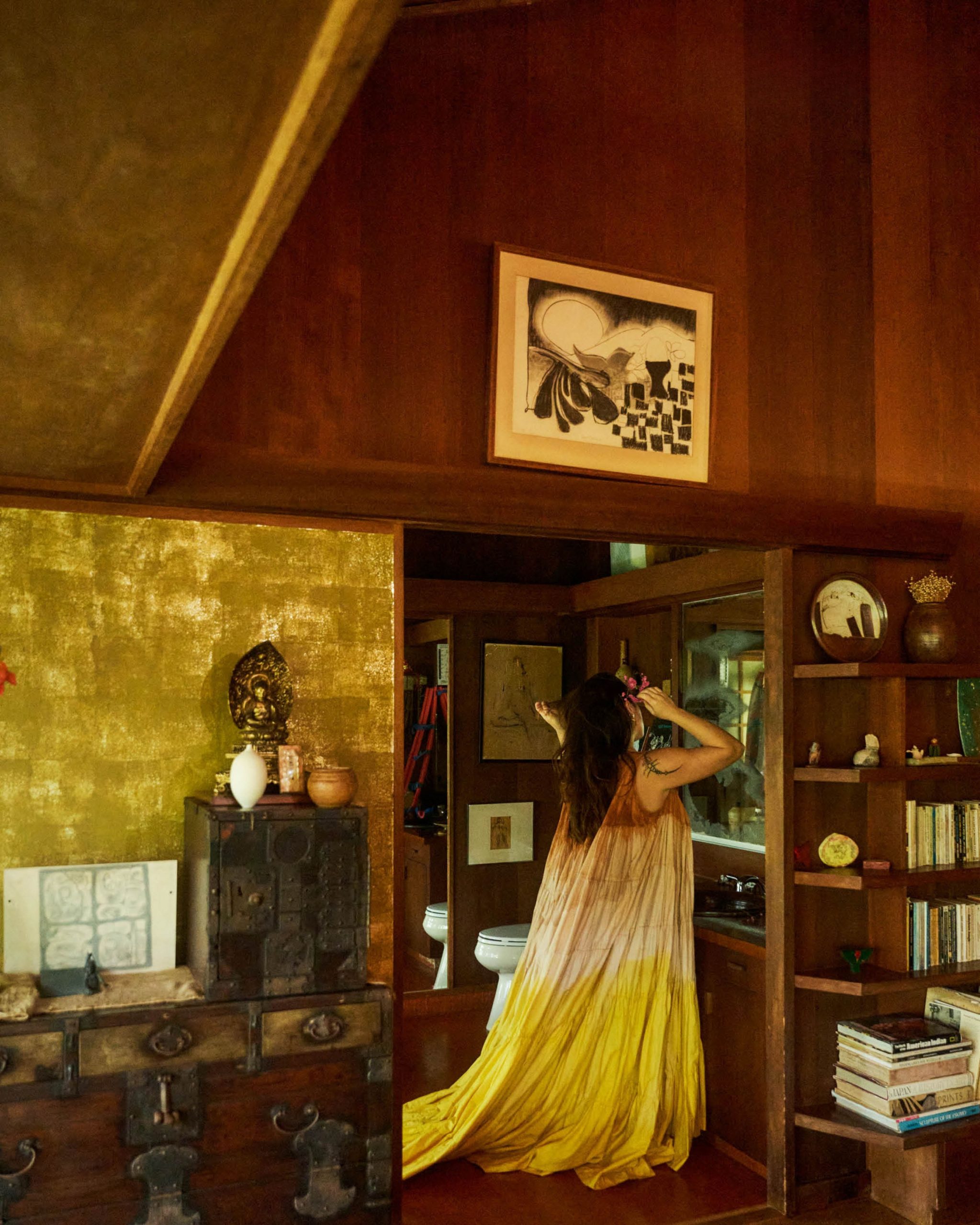 Het mid-century huis in Hawaii