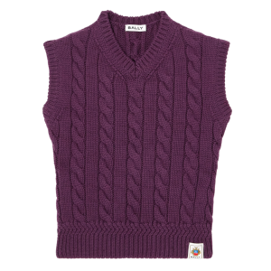 bally kabel wollen pullover