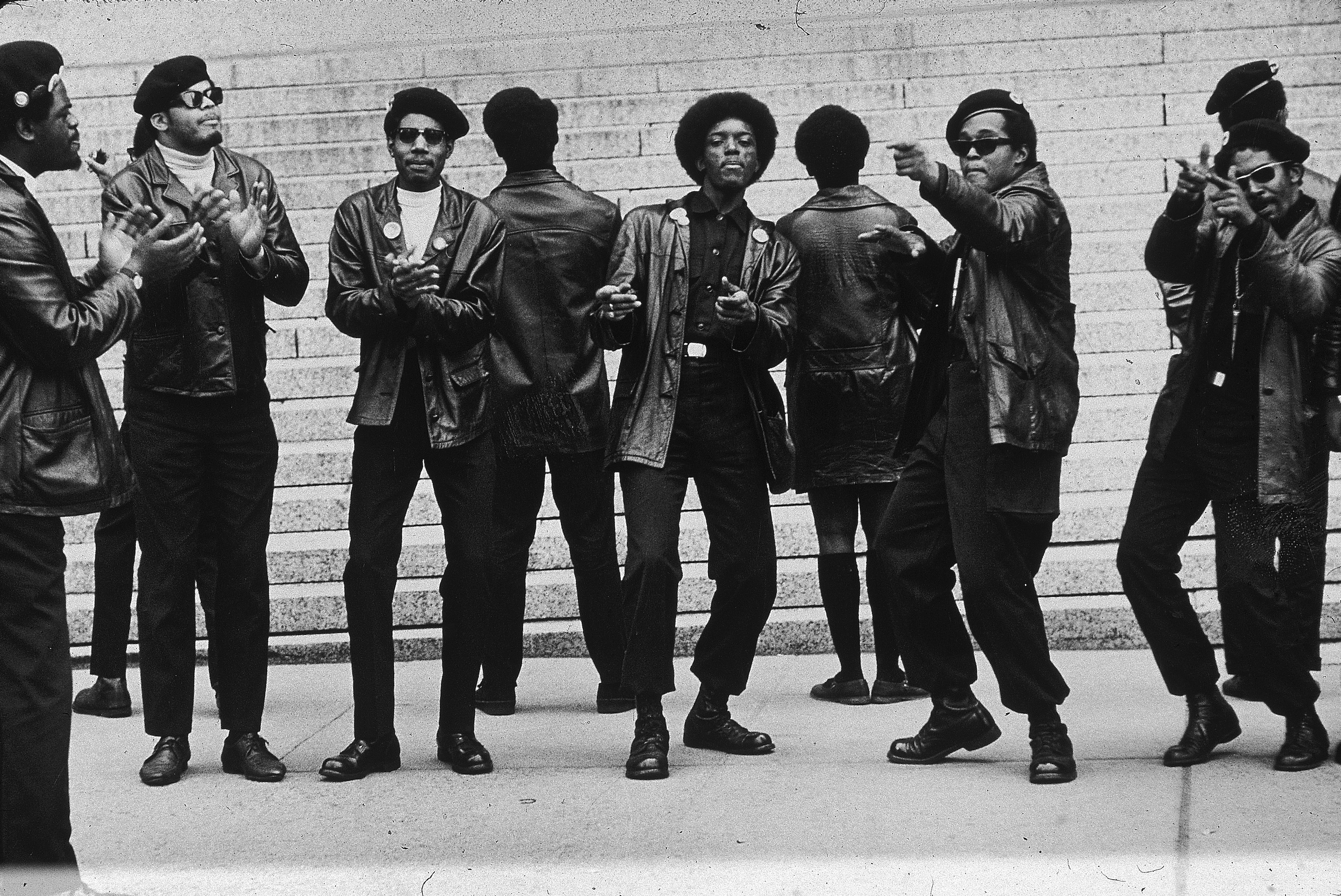 black panther demonstranten outfits mode politiek