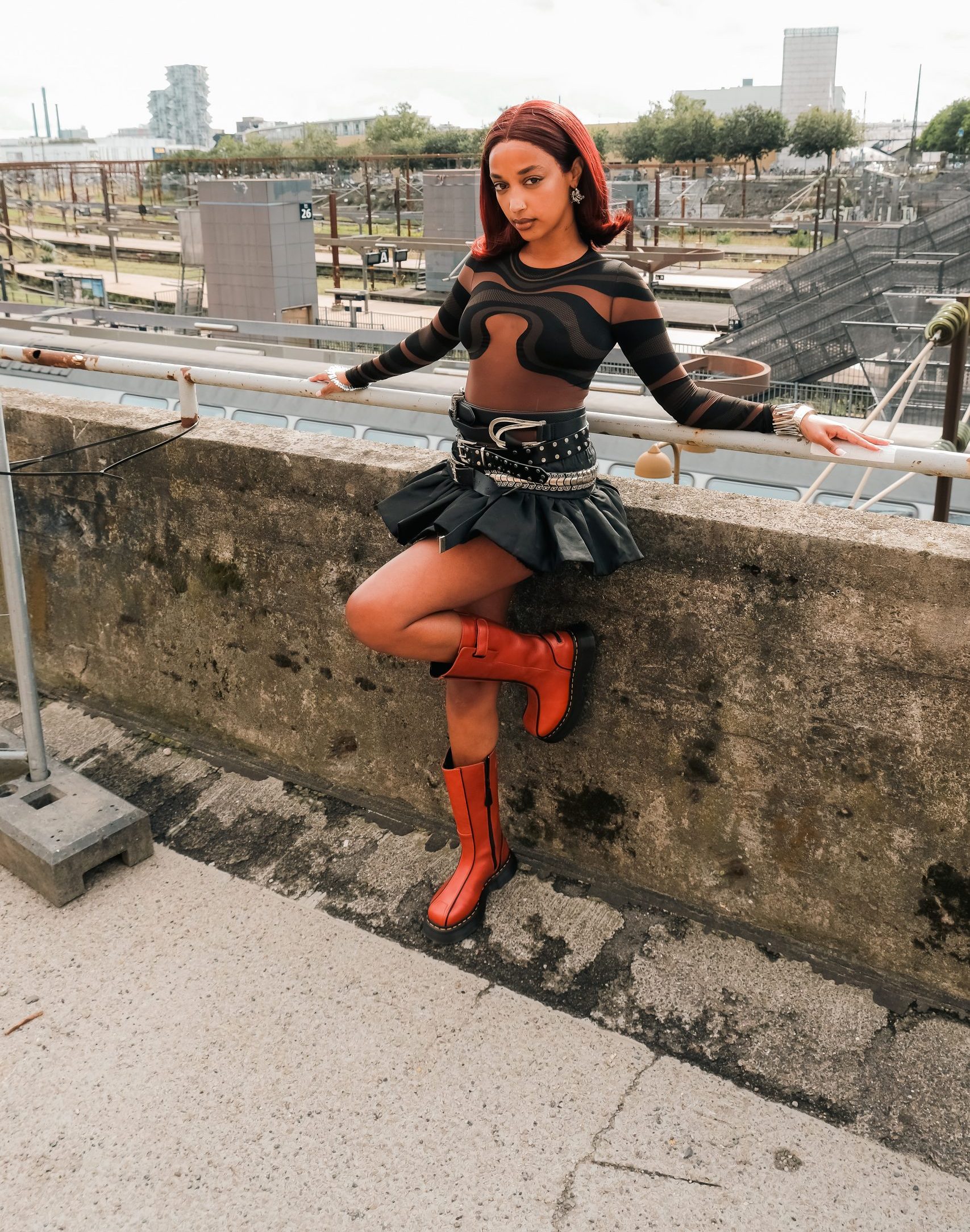 Buzz Hi Boot Dr. Martens, Copenhagen Fashion Week lente/zomer 2026, streetstyle, trends