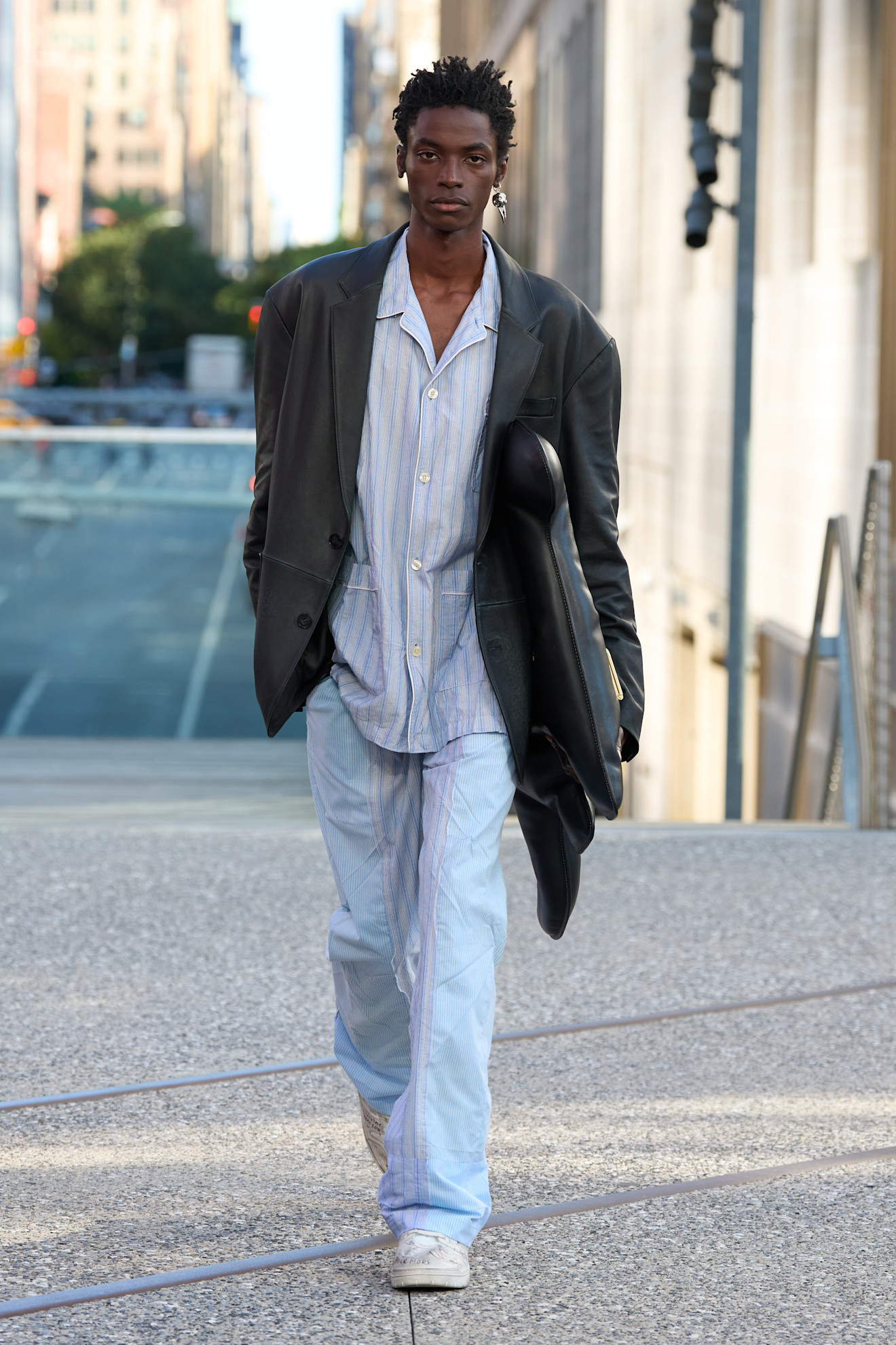 Coach jeans met blazer