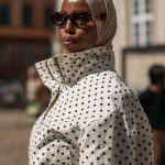 Copenhagen fashion week street style jas met polkadots