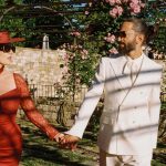 Dési Ducrot en Ash Farin op hun bruiloft