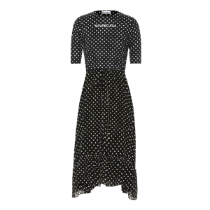 Jurk met polkadots van Balenciaga