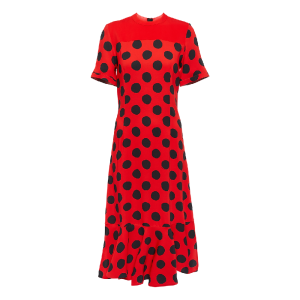 Jurk met polkadots van Marni