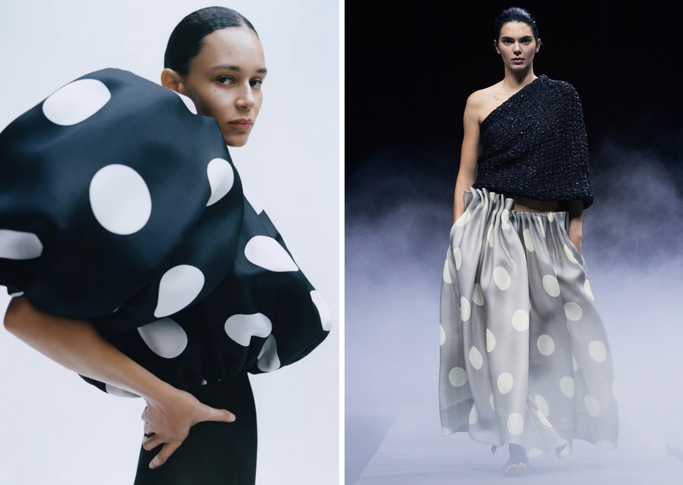 Polkadot jurken bij Khaits lente/zomer 2026-collectie