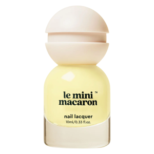 le mini macaron nagellak botergeel