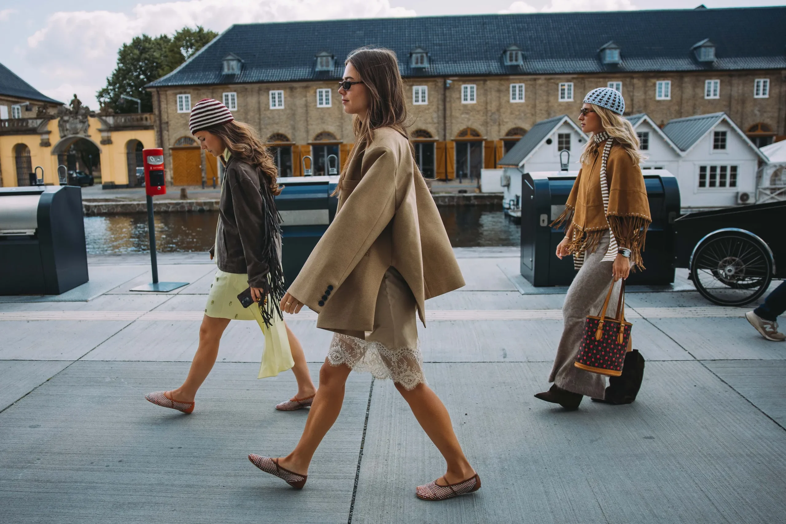 Streetstyle tijdens Copenhagen Fashion Week lente/zomer 2026