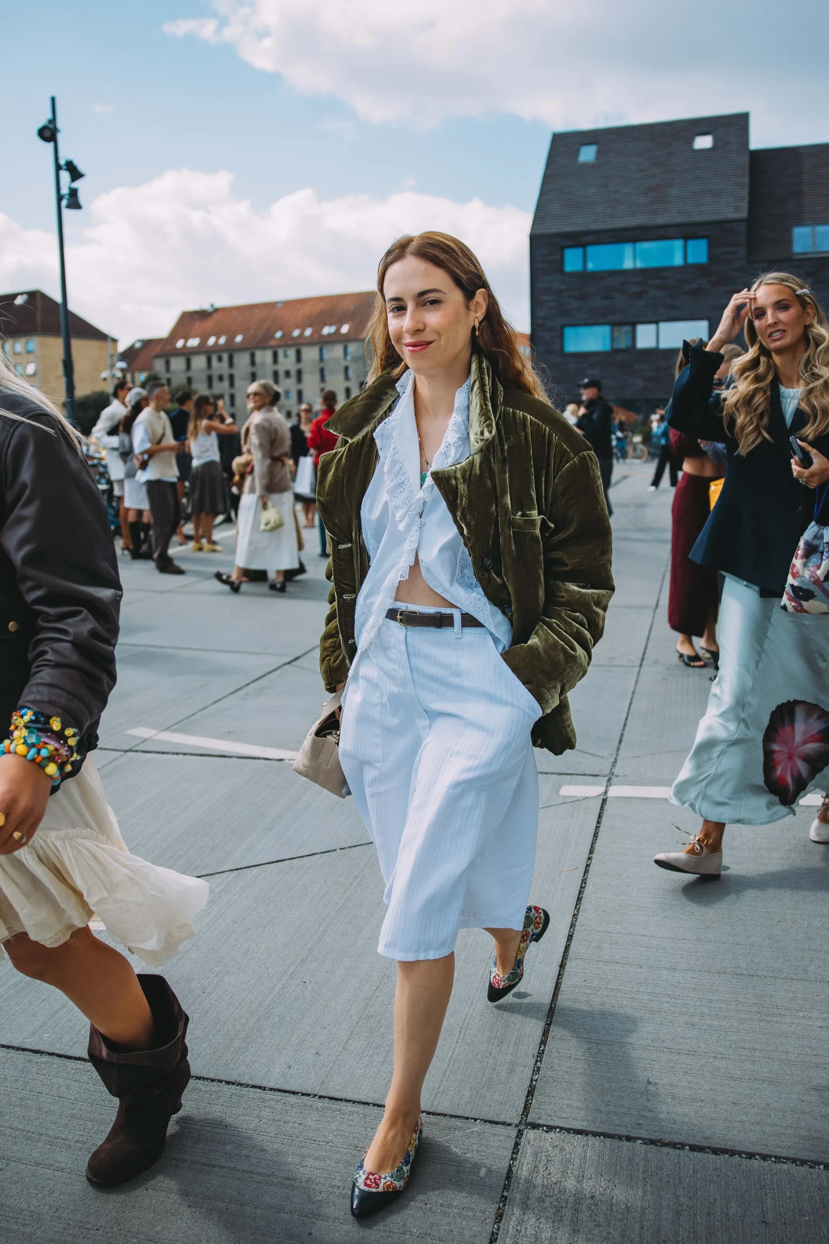Streetstyle tijdens Copenhagen Fashion Week lente/zomer 2026