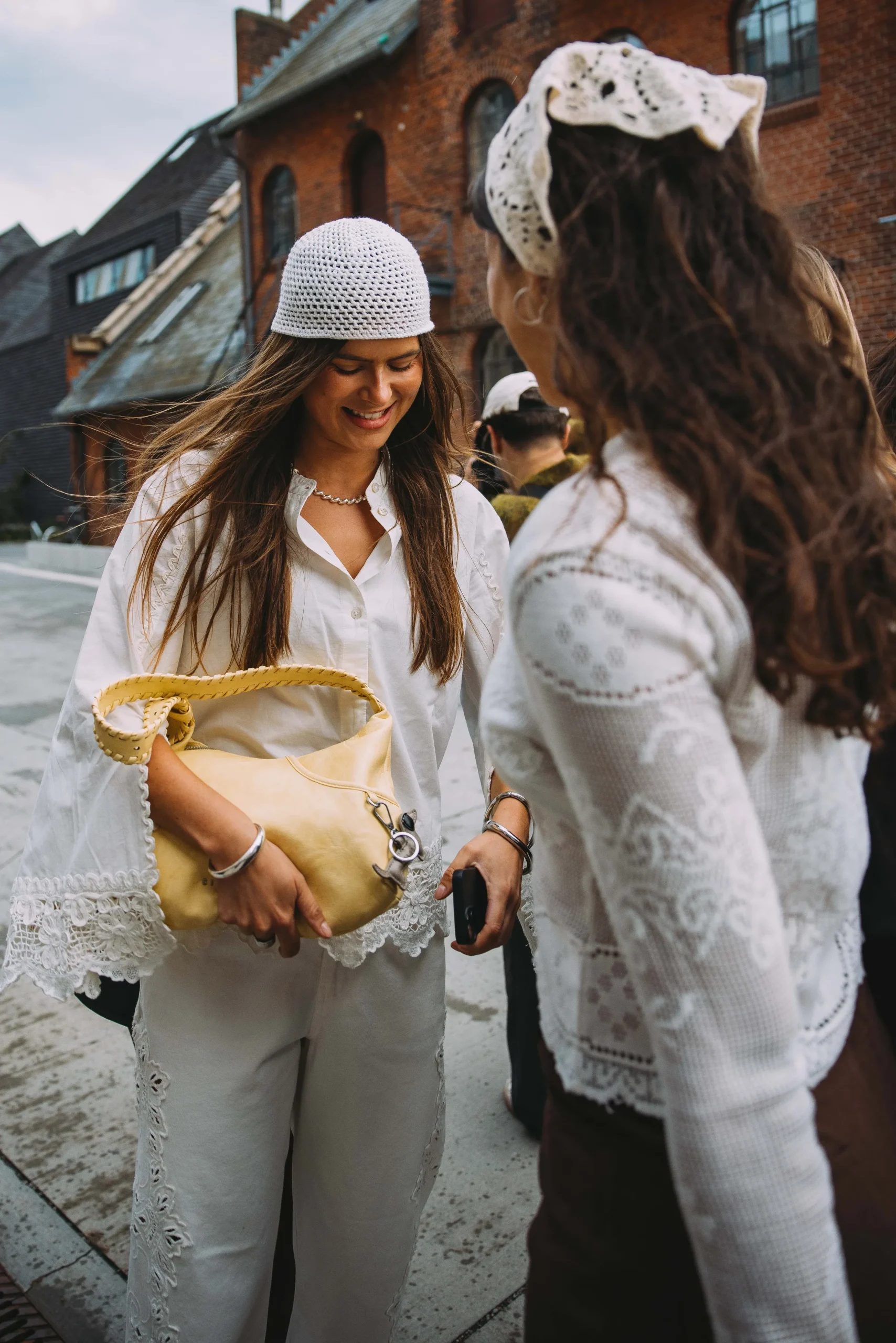 Streetstyle tijdens Copenhagen Fashion Week lente/zomer 2026