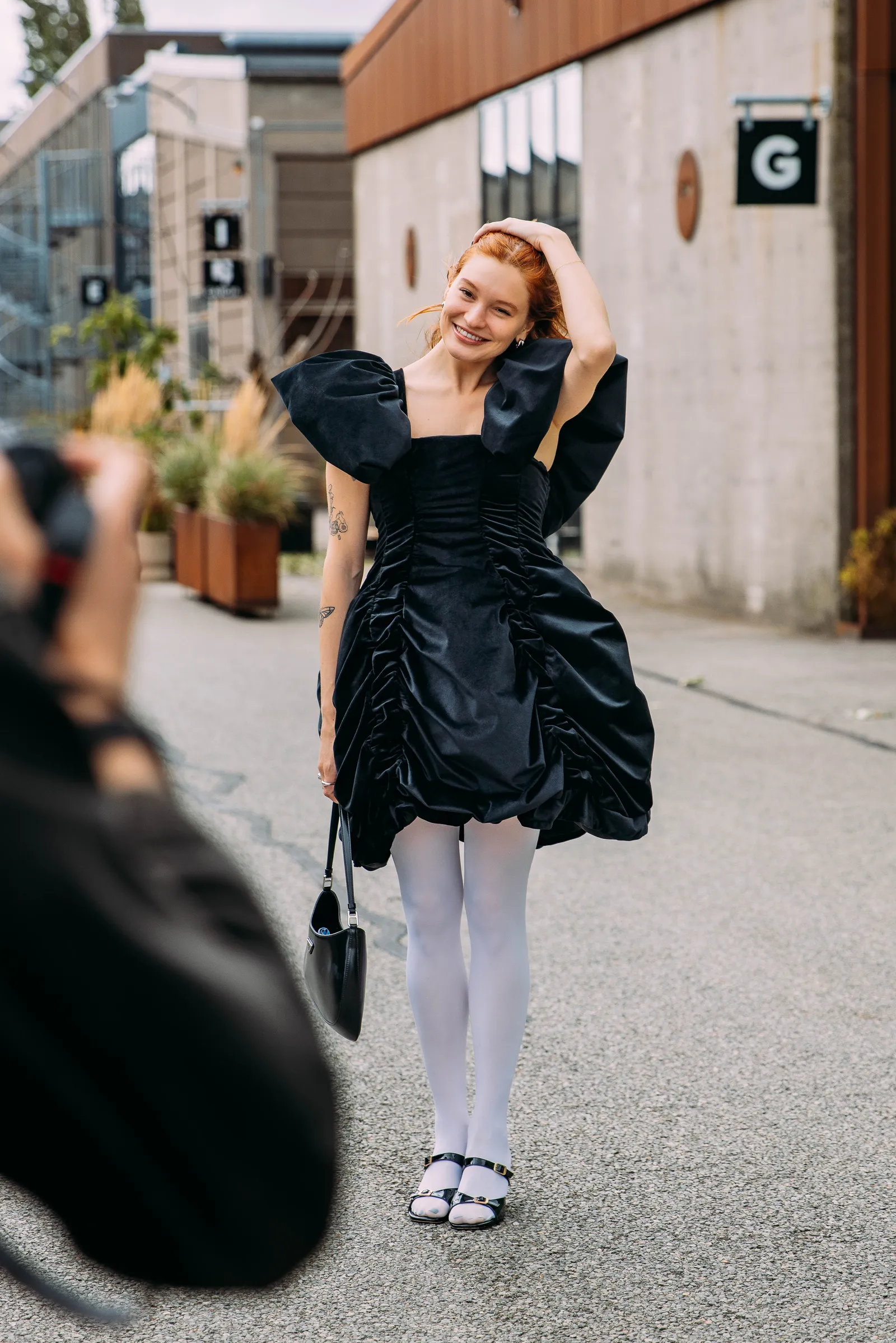 Streetstyle in de zomer in Kopenhagen