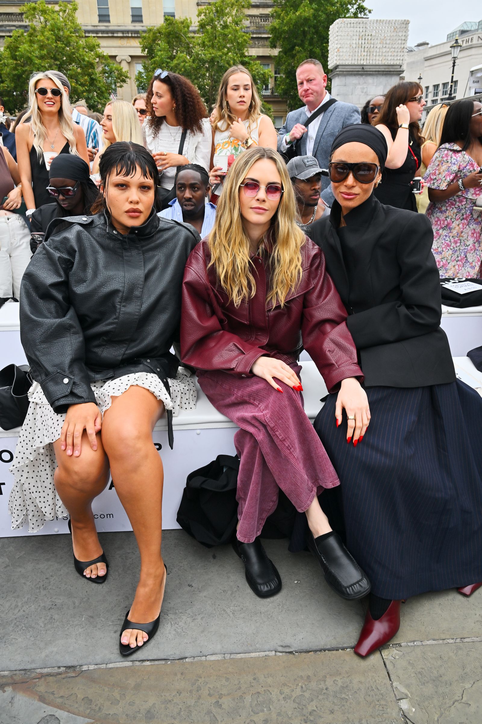 topshop comeback show London front row