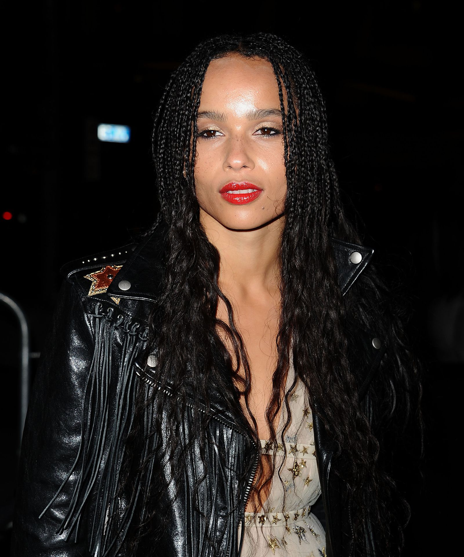 Zoe Kravitz boho braids