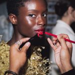 Een van de beautylooks van Vogue Downtown 2025