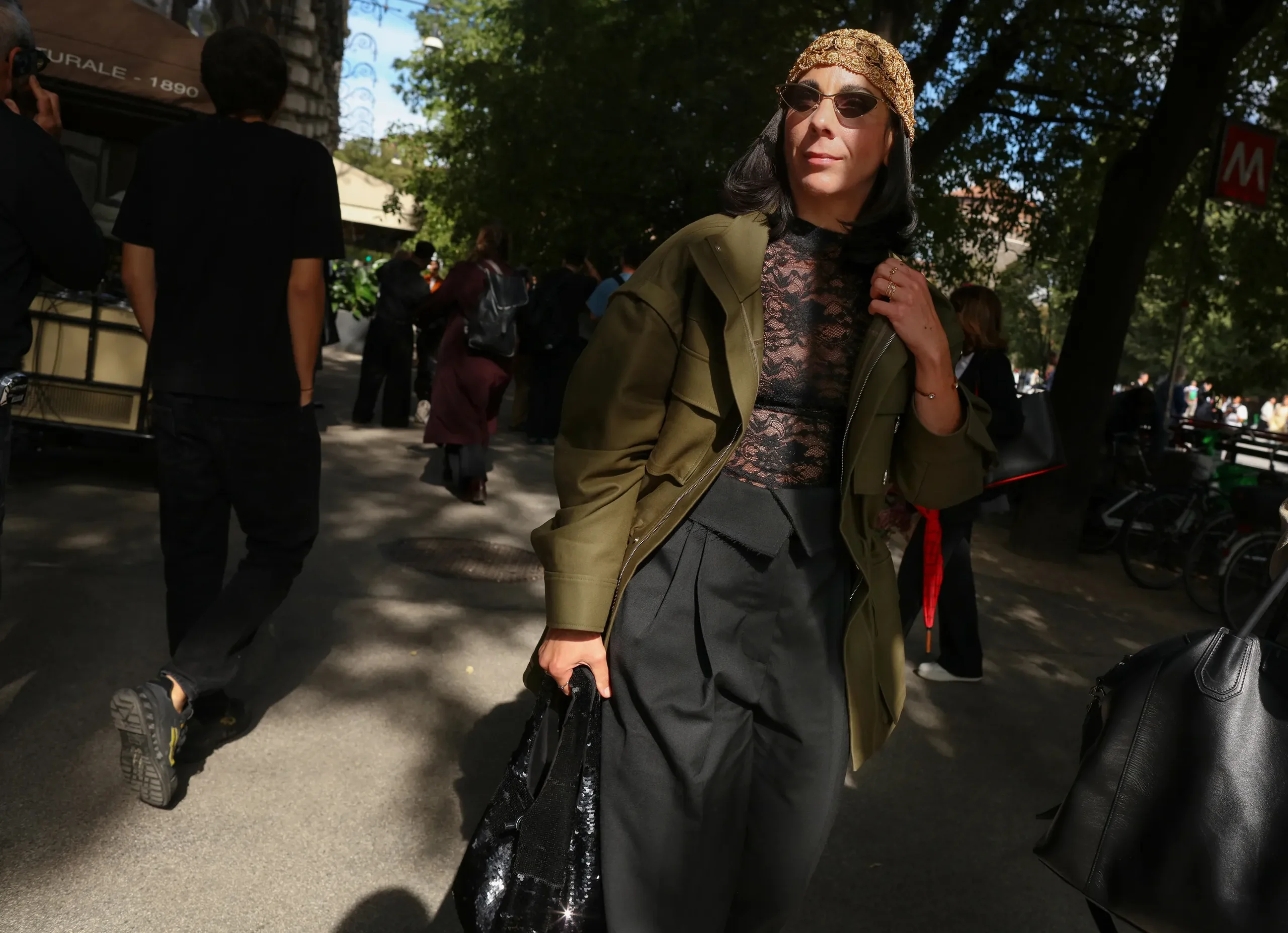 Milan fashion week streetstyle 