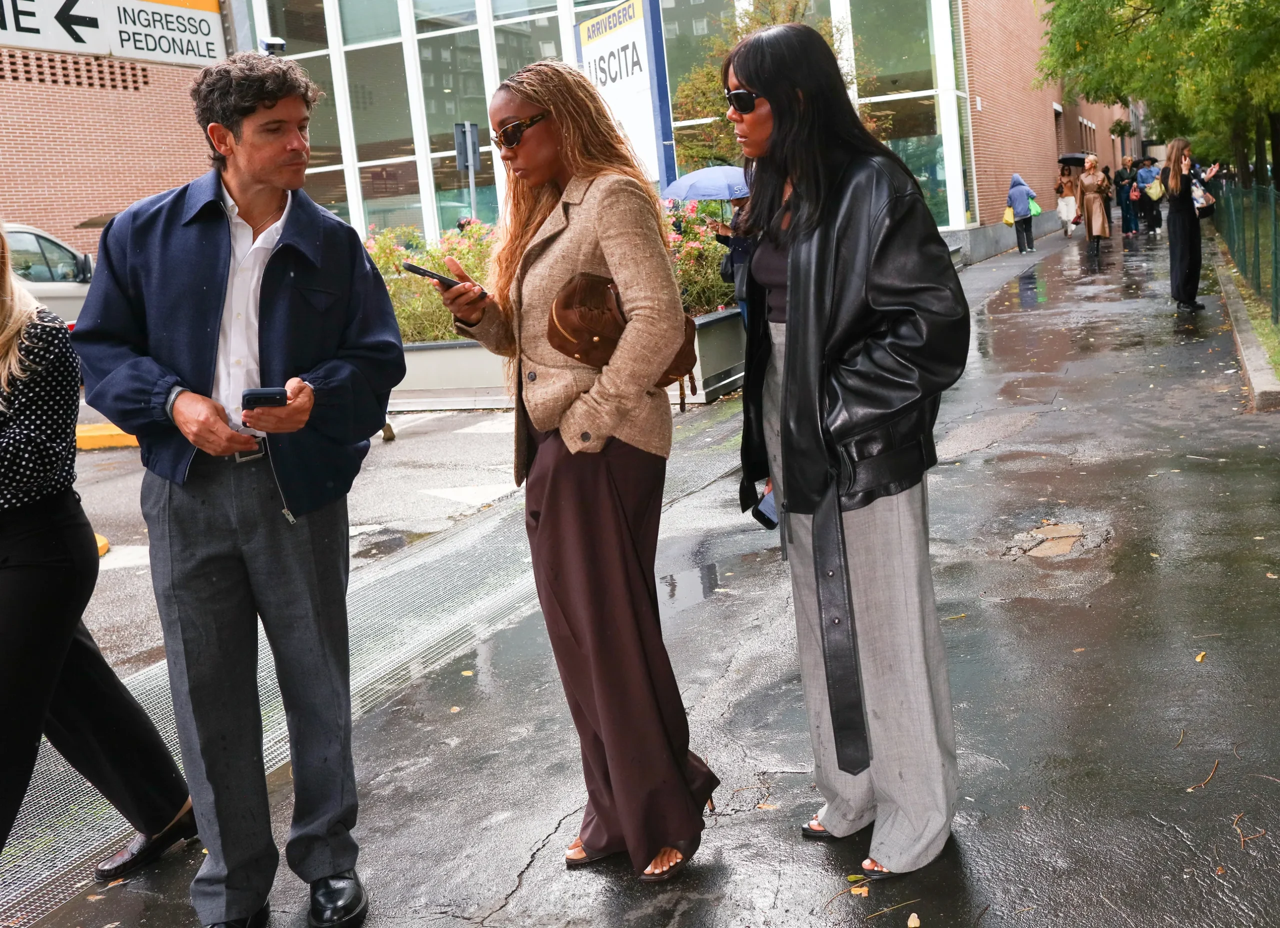 Milan fashion week streetstyle 