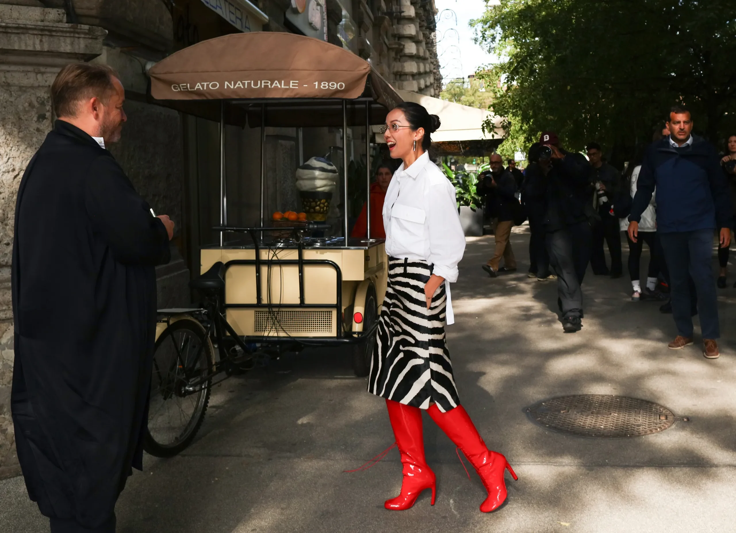 Milan fashion week streetstyle