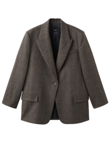 wollen blazer mango