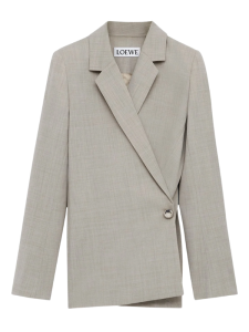 wollen blazer loewe