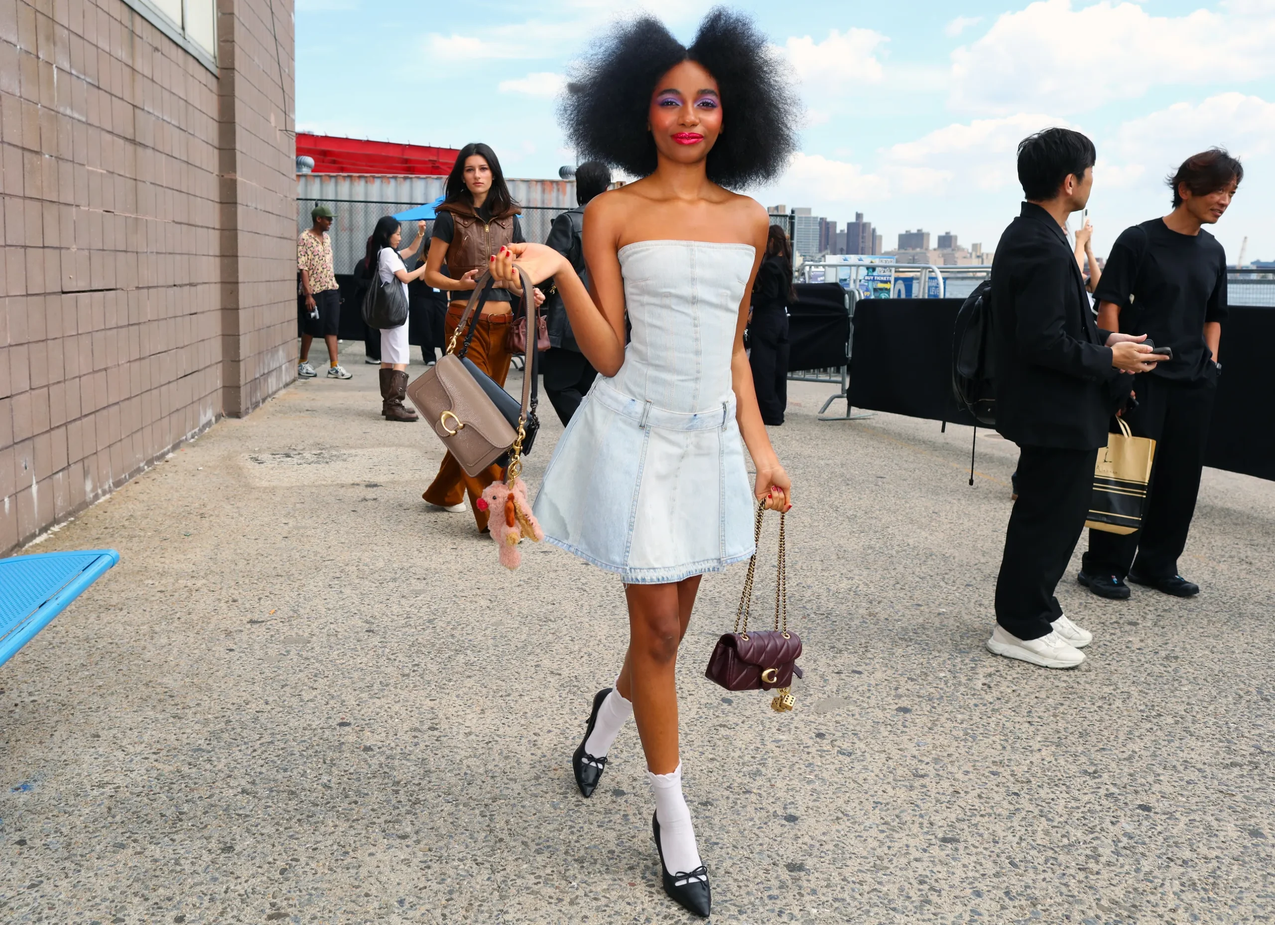 new york fashion week streetstyle look