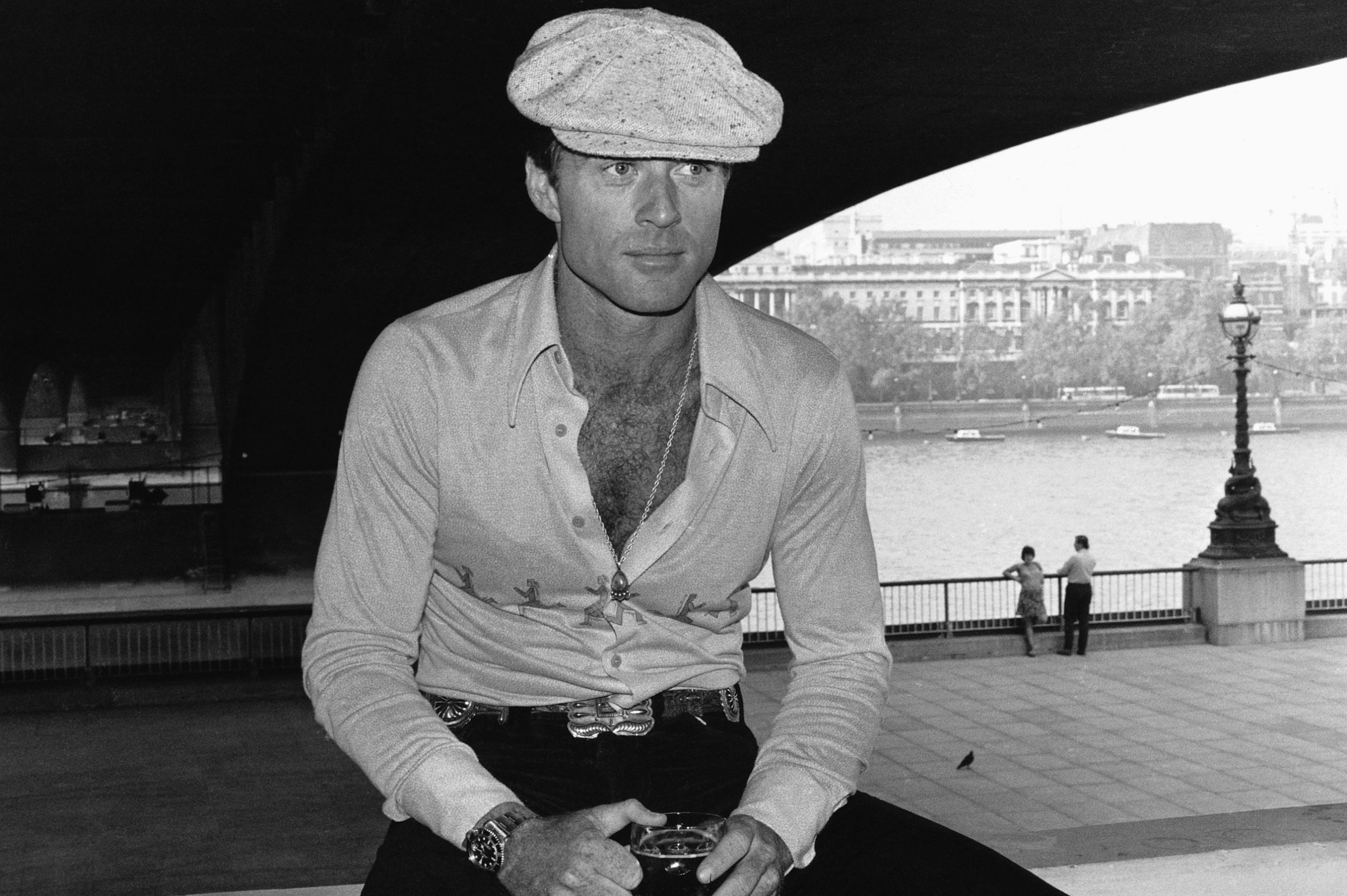robert redford In Londen in 1973