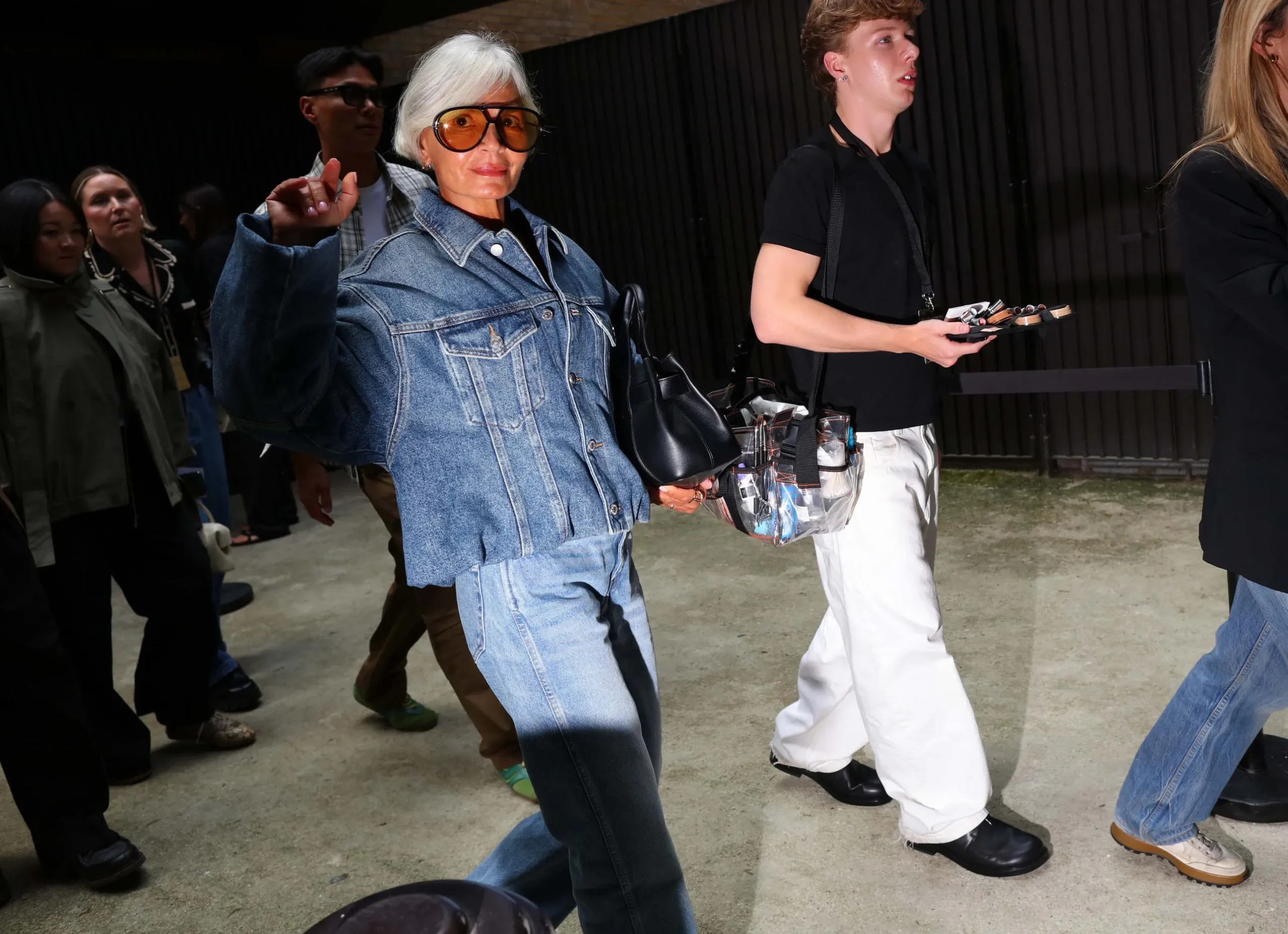 Greta new york fashion week streetstyle