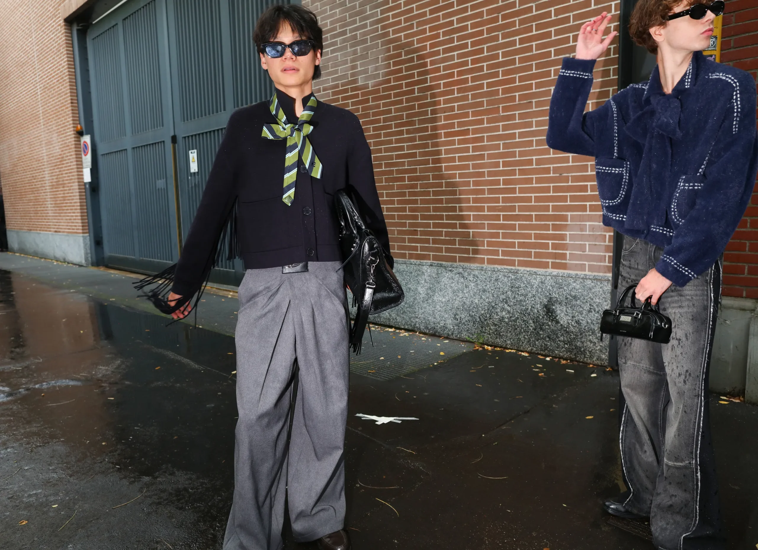 Milan fashion week streetstyle 