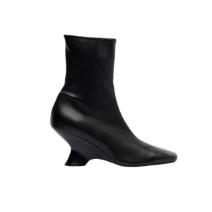 Dries van Noten leren enkellaarsjes