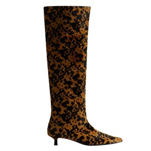 Luipaardprintlaarzen van H&M