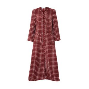 Liberowe agatha checked tweed coat