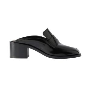 Maison margiela tabi city split-toe glossed-leather mules