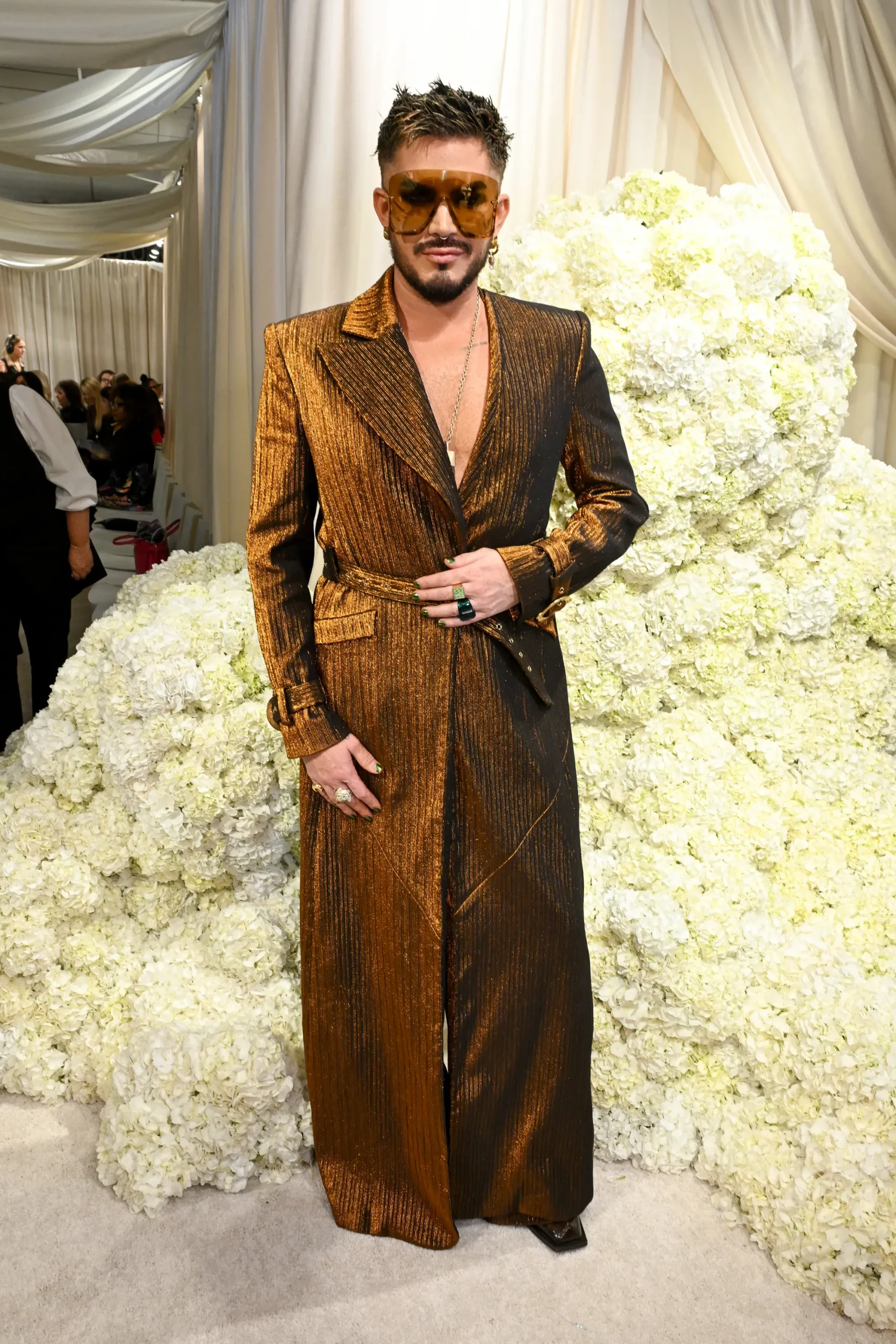 Adam Lambert bij Christian Siriano