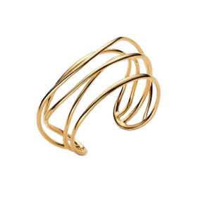 Pandora cuff-armband goudkleurig