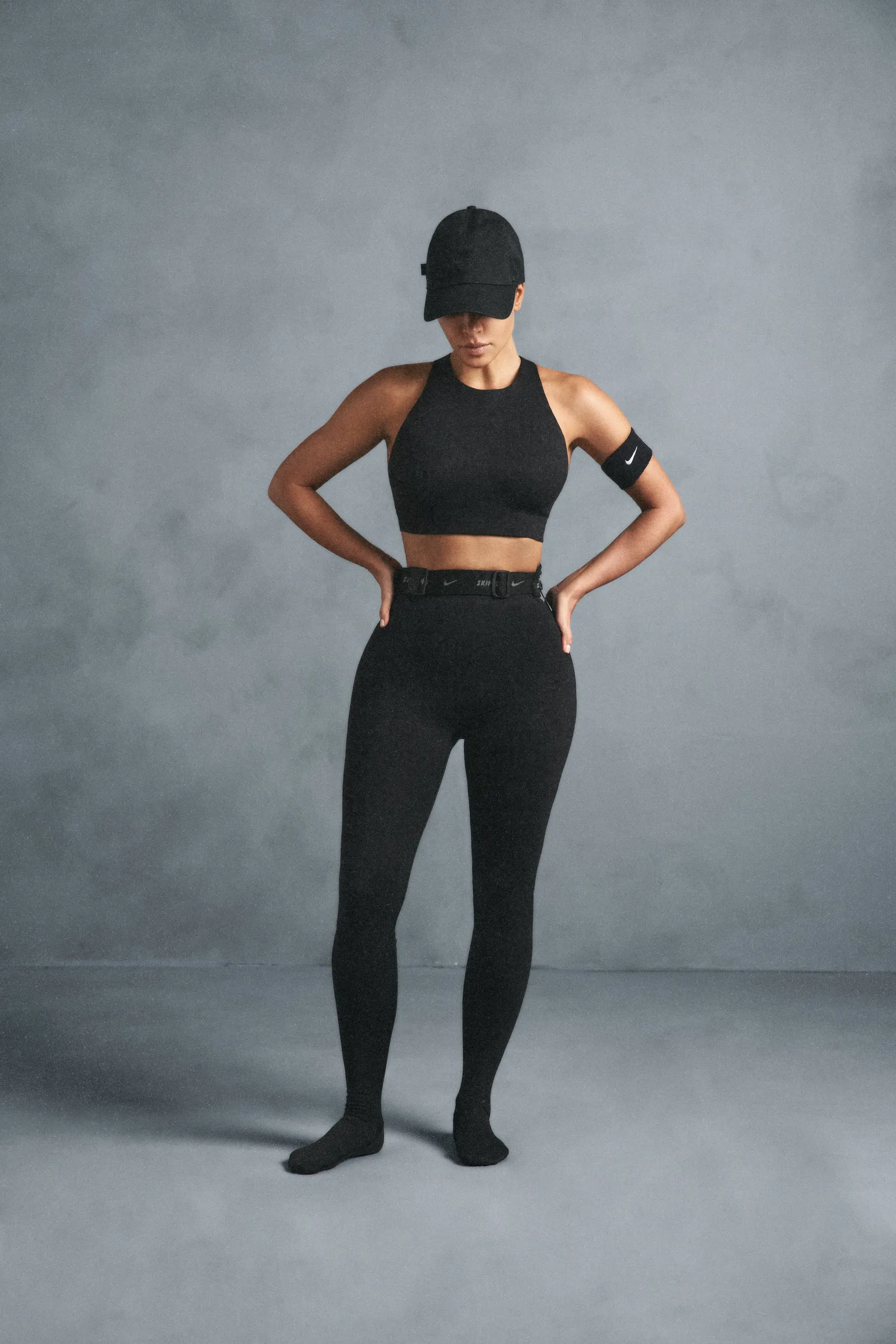 Kim Kardashian in NikeSkims