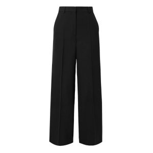 Toteme recycled grain de poudre straight-leg pants