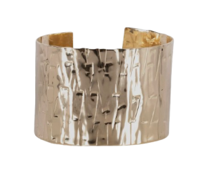 Tweek-eek gouden cuff-armband