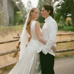 De bruiloft van Abby Champion en Patrick Schwarzenegger